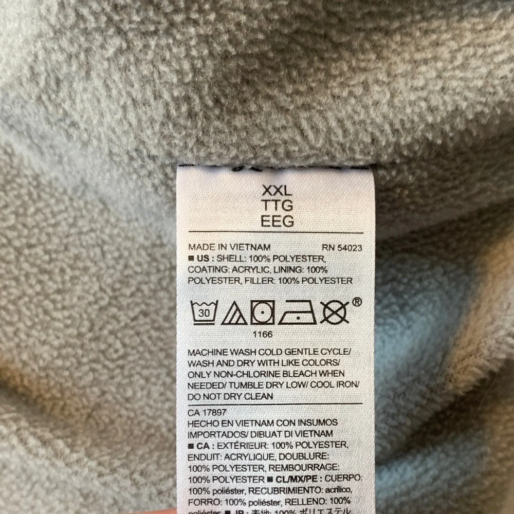 Old Navy women’s XXX grey Puffer Vest - Picture 6 of 11